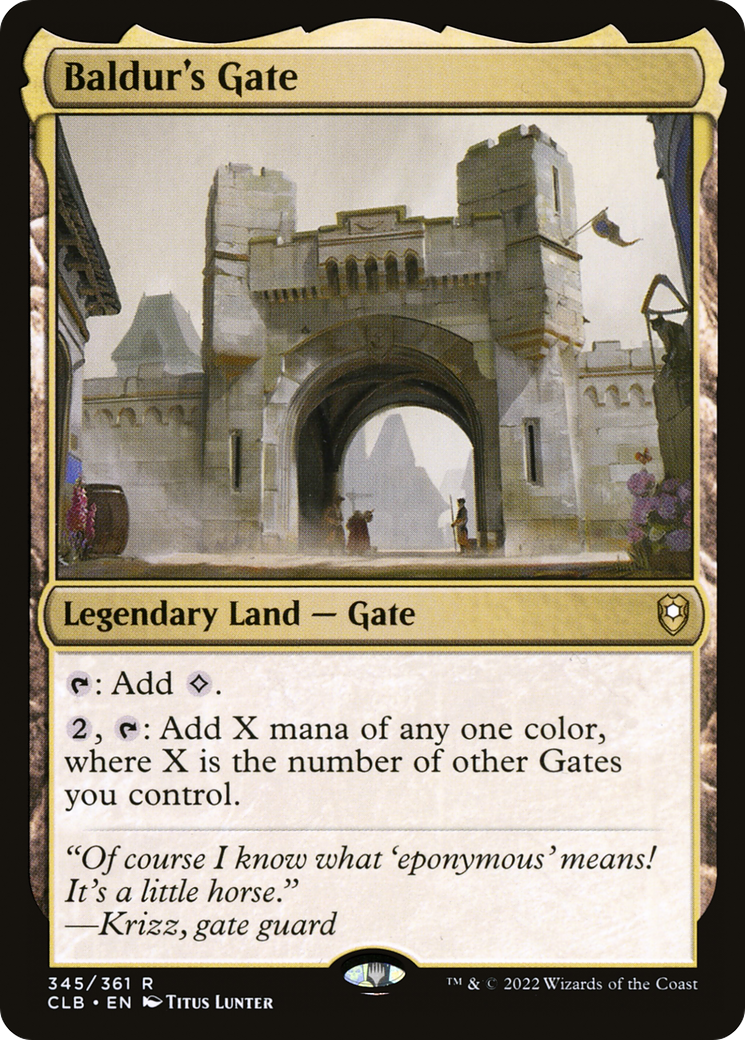 Baldur's Gate [Commander Legends: Battle for Baldur's Gate]-1