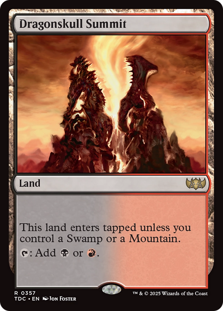Dragonskull Summit [Tarkir: Dragonstorm Commander]-1