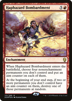 Haphazard Bombardment [Dominaria Prerelease Promos]-1