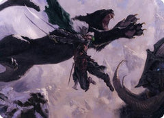 Drizzt Do'Urden Art Card (ASAFR-052) - Art Series: Adventures in the Forgotten Realms-1