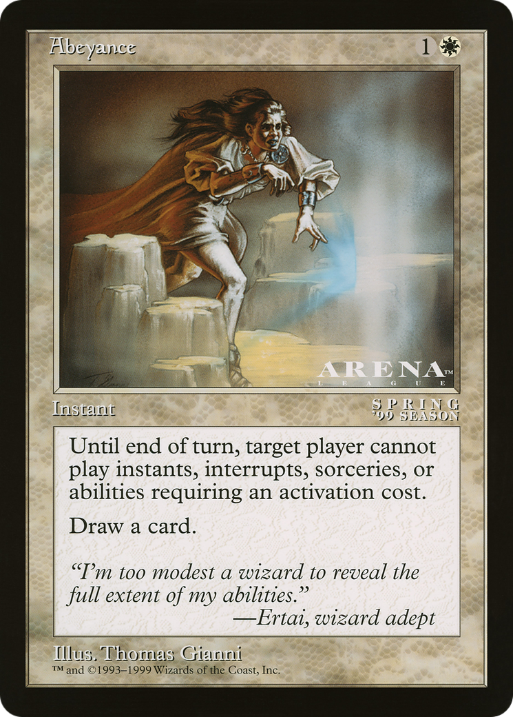 Abeyance (OLEP-078) - Oversized League Prizes-1