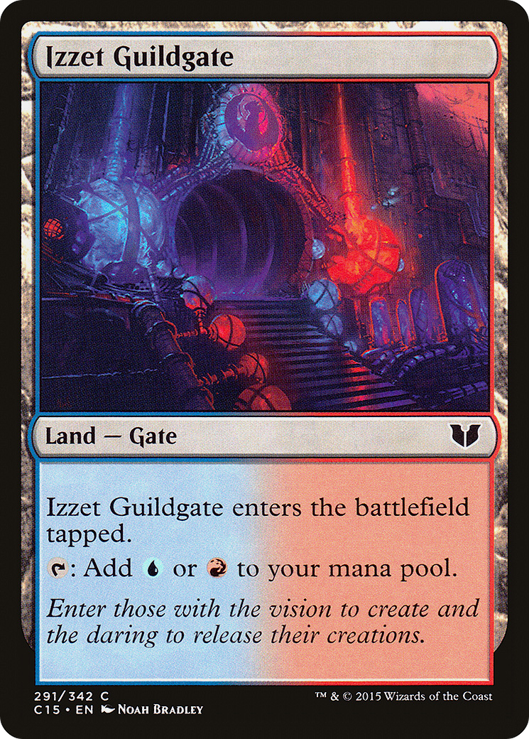 Izzet Guildgate [Commander 2015]-1