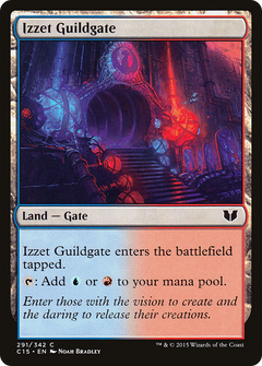 Izzet Guildgate [Commander 2015]-1