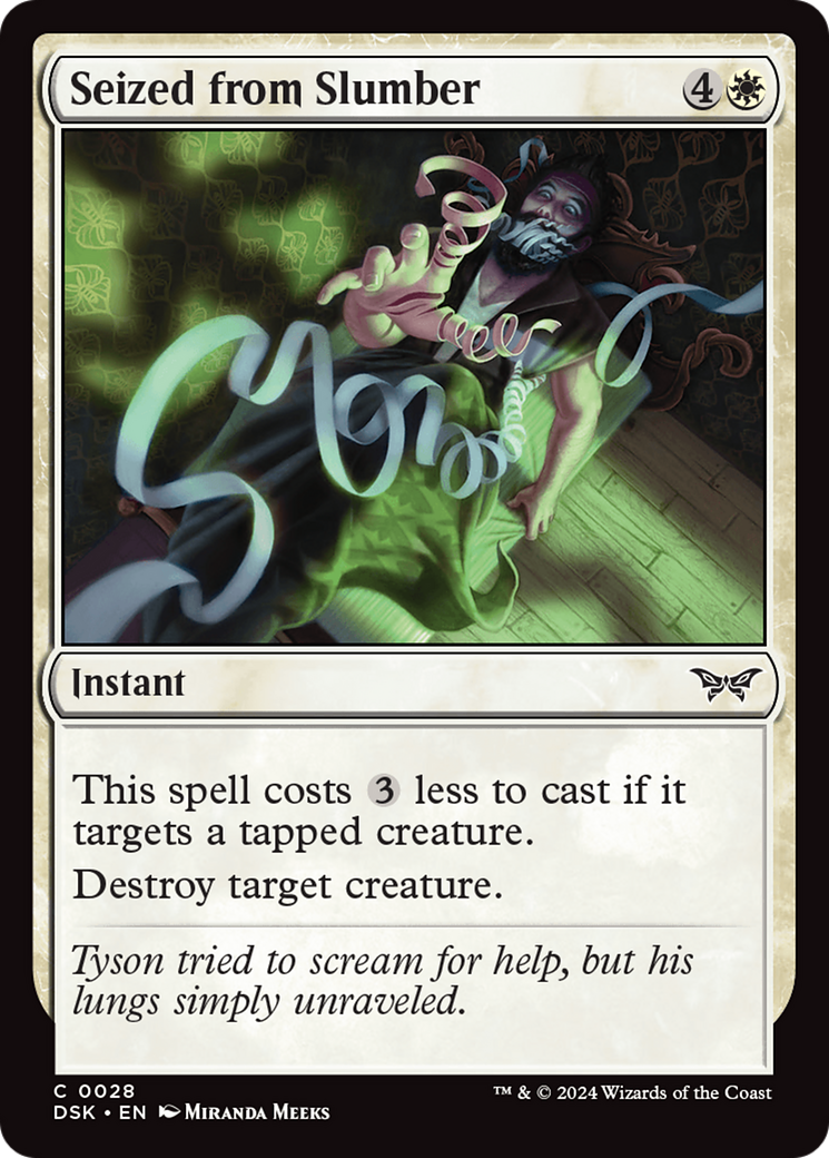 Seized from Slumber [Duskmourn: House of Horror]-1