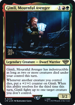 Gimli, Mournful Avenger [The Lord of the Rings: Tales of Middle-Earth Prerelease Promos]-1