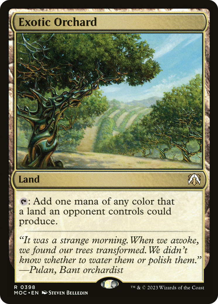 Exotic Orchard [March of the Machine Commander]-1