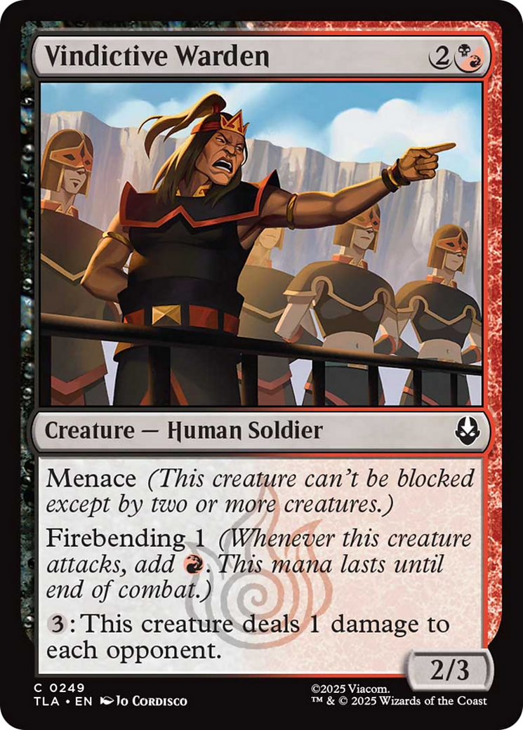 Vindictive Warden [Avatar: The Last Airbender]-1