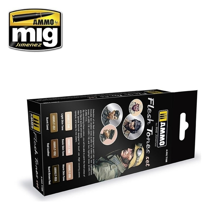 Ammo by MIG - Sets - Flesh Tones Set