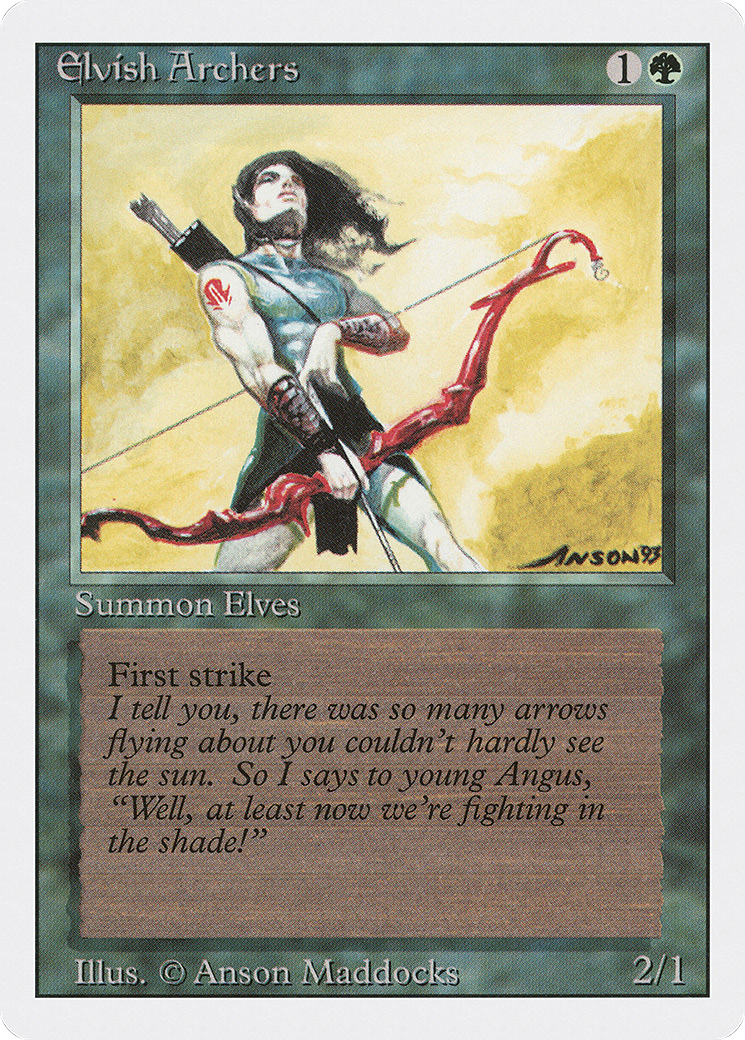 Elvish Archers [Revised Edition]-1