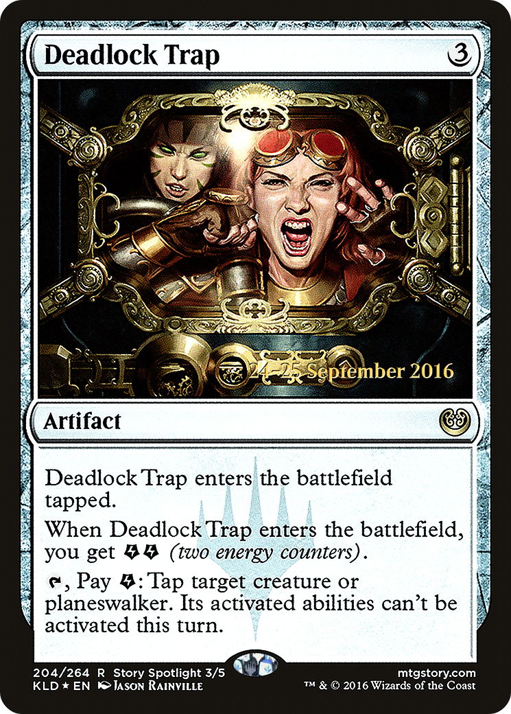 Deadlock Trap [Kaladesh Prerelease Promos]-1