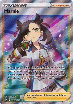 Marnie (SWSH121) [Sword & Shield: Black Star Promos]-1