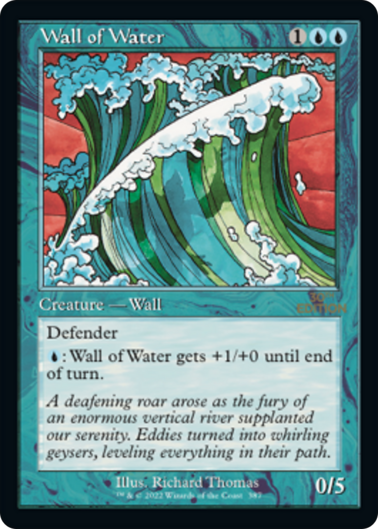 Wall of Water (Retro Frame) (30A-387) - 30th Anniversary Edition-1
