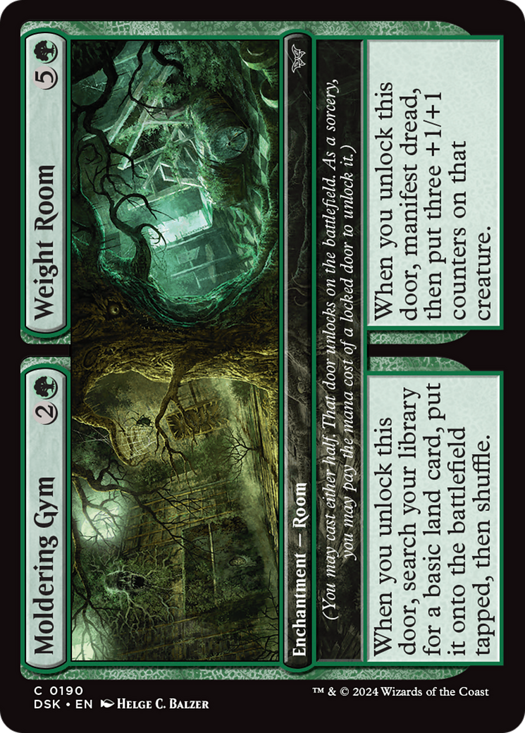 Moldering Gym // Weight Room [Duskmourn: House of Horror]-1