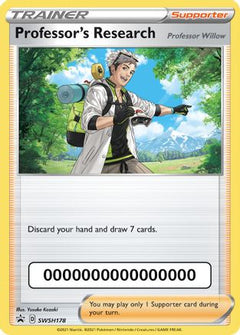 Professor's Research (SWSH178) (Pokemon Go Code) [Sword & Shield: Black Star Promos]-1