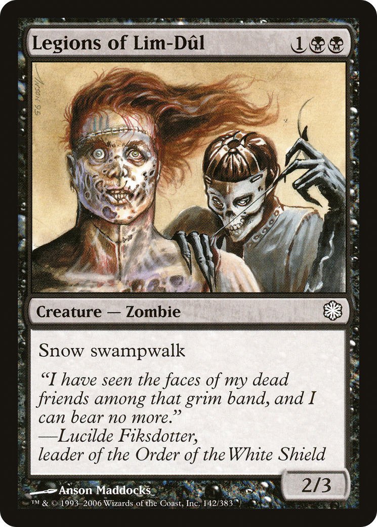 Legions of Lim-Dul [Coldsnap Theme Decks]-1