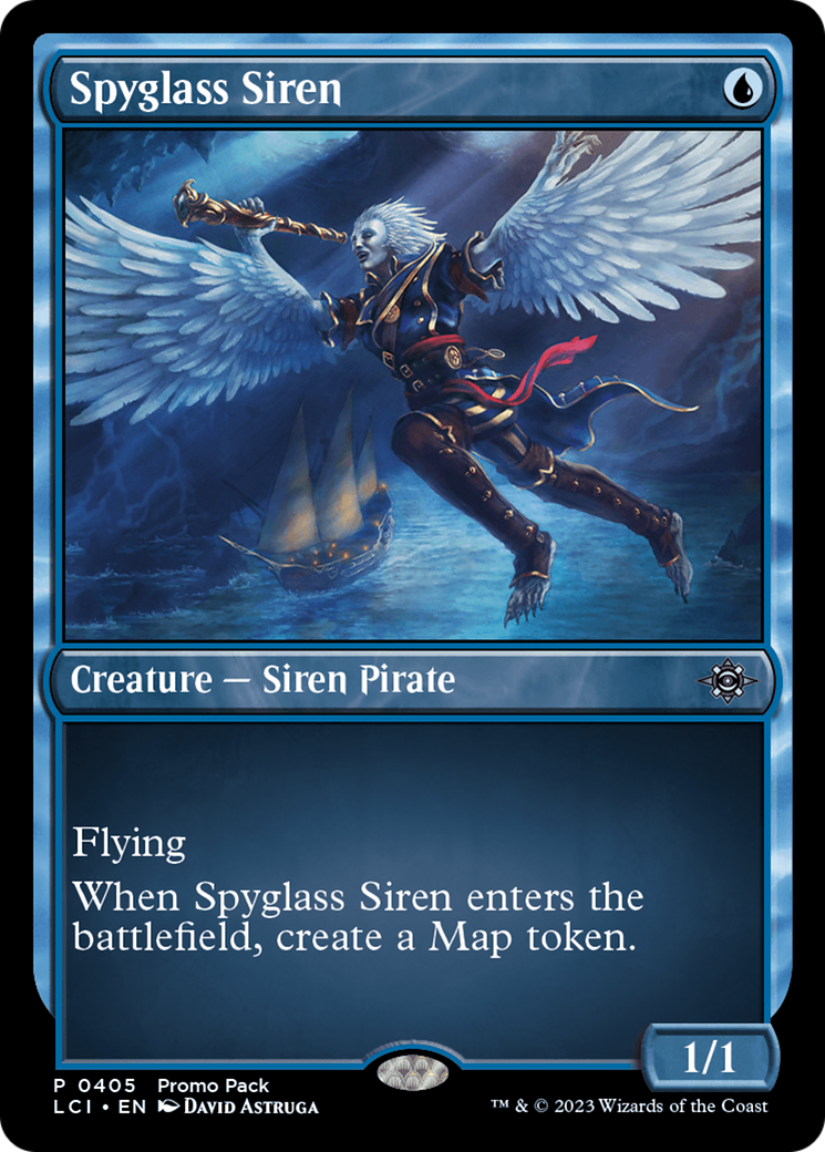 Spyglass Siren [The Lost Caverns of Ixalan Promos]-1