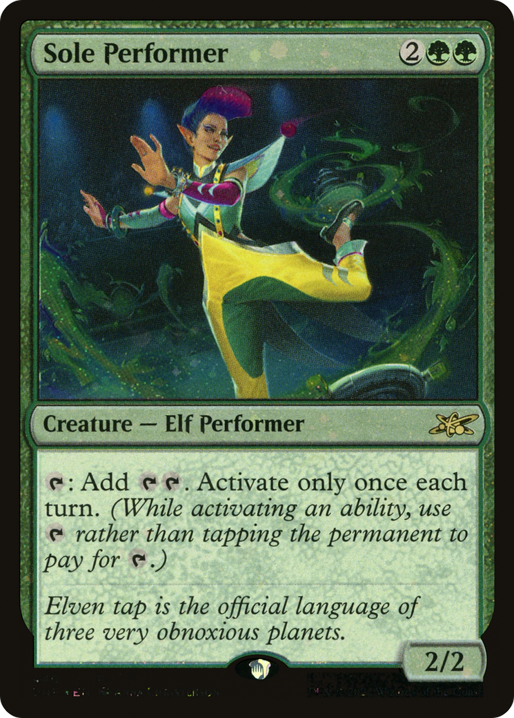 Sole Performer (Galaxy Foil) [Unfinity]-1