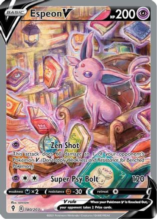 Espeon V (180/203) [Sword & Shield: Evolving Skies]-1