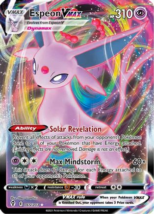 Espeon VMAX (065/203) [Sword & Shield: Evolving Skies]-1
