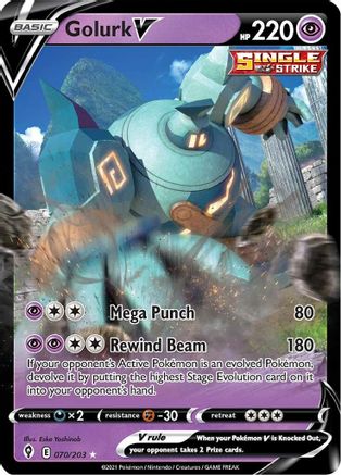 Golurk V (070/203) [Sword & Shield: Evolving Skies]-1