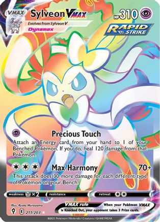 Sylveon VMAX (211/203) [Sword & Shield: Evolving Skies]-1