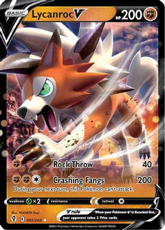 Lycanroc V (091/203) [Sword & Shield: Evolving Skies]-1