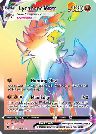 Lycanroc VMAX (213/203) [Sword & Shield: Evolving Skies]-1