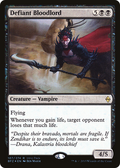 Defiant Bloodlord (Intro Pack) [Battle for Zendikar Promos]-1