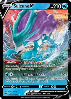 Suicune V (031/203) [Sword & Shield: Evolving Skies]-1