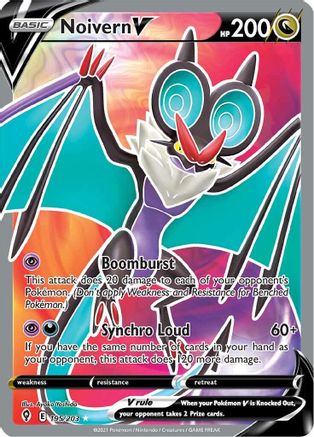 Noivern V (195/203) [Sword & Shield: Evolving Skies]-1