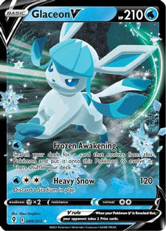 Glaceon V (040/203) [Sword & Shield: Evolving Skies]-1