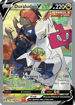 Duraludon V (198/203) (Alternate Art) [Sword & Shield: Evolving Skies]-1