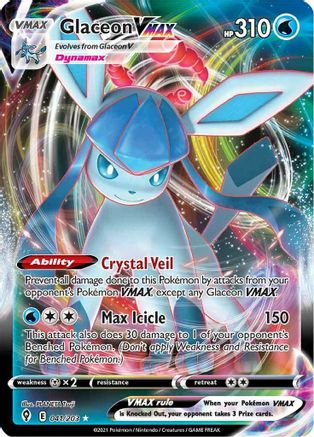 Glaceon VMAX (041/203) [Sword & Shield: Evolving Skies]-1