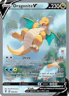 Dragonite V (192/203) [Sword & Shield: Evolving Skies]-1