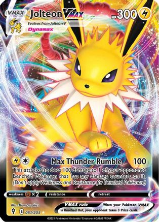 Jolteon VMAX (051/203) [Sword & Shield: Evolving Skies]-1