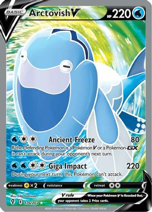 Arctovish V (176/203) [Sword & Shield: Evolving Skies]-1