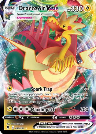 Dracozolt VMAX (059/203) [Sword & Shield: Evolving Skies]-1