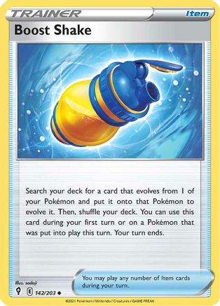 Boost Shake (142/203) [Sword & Shield: Evolving Skies]-1