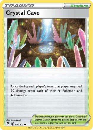 Crystal Cave (144/203) [Sword & Shield: Evolving Skies]-1