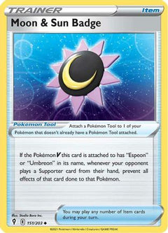 Moon & Sun Badge (151/203) [Sword & Shield: Evolving Skies]-1
