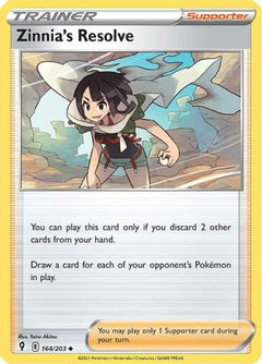 Zinnia's Resolve (164/203) [Sword & Shield: Evolving Skies]-1