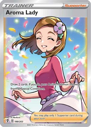 Aroma Lady (199/203) [Sword & Shield: Evolving Skies]-1
