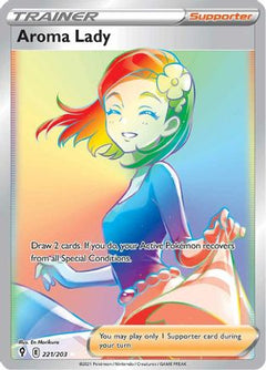 Aroma Lady (221/203) [Sword & Shield: Evolving Skies]-1
