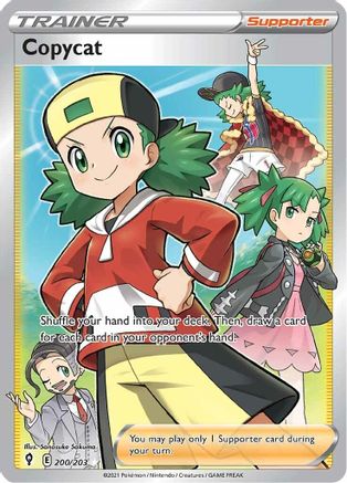 Copycat (200/203) [Sword & Shield: Evolving Skies]-1