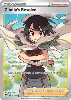 Zinnia's Resolve (203/203) [Sword & Shield: Evolving Skies]-1