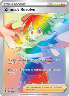 Zinnia's Resolve (225/203) [Sword & Shield: Evolving Skies]-1
