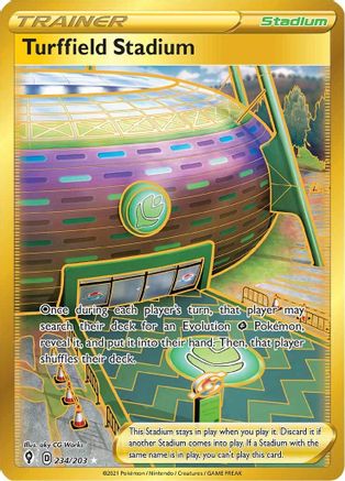 Turffield Stadium (234/203) [Sword & Shield: Evolving Skies]-1