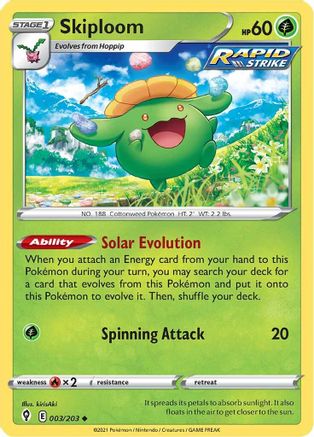 Skiploom (003/203) [Sword & Shield: Evolving Skies]-1