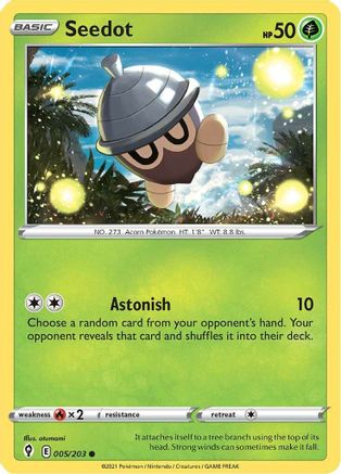 Seedot (005/203) [Sword & Shield: Evolving Skies]-1