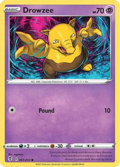 Drowzee (061/203) [Sword & Shield: Evolving Skies]-1